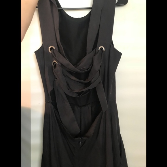Black- H&M romper with tie up back - Picture 1 of 2
